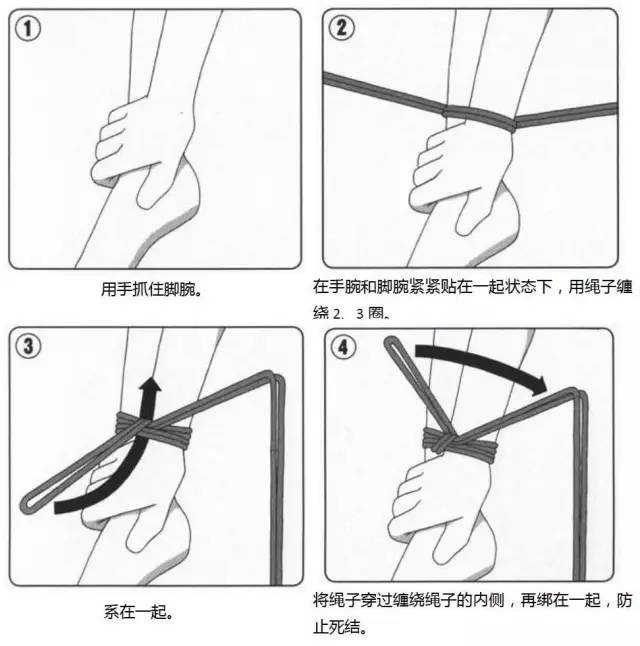 常见的几种MS捆绑绳艺（入门版）