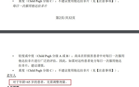 75岁以上可以吃他达拉非片吗